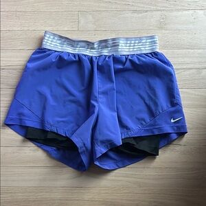 Nike Blue Athletic Shorts